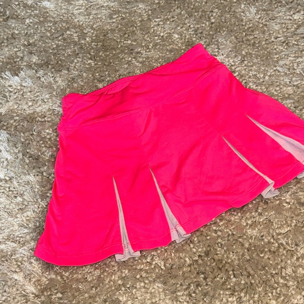 ZYIA Active Hot Pink Mesh Skort Girl’s XS 6-7